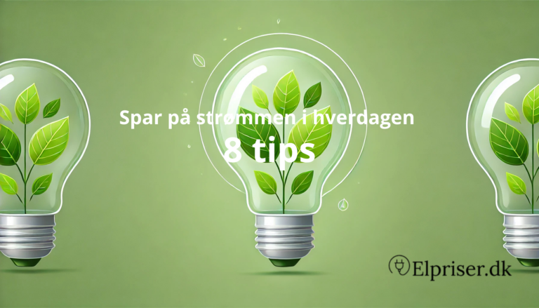 8 tips til at spare på elregningen