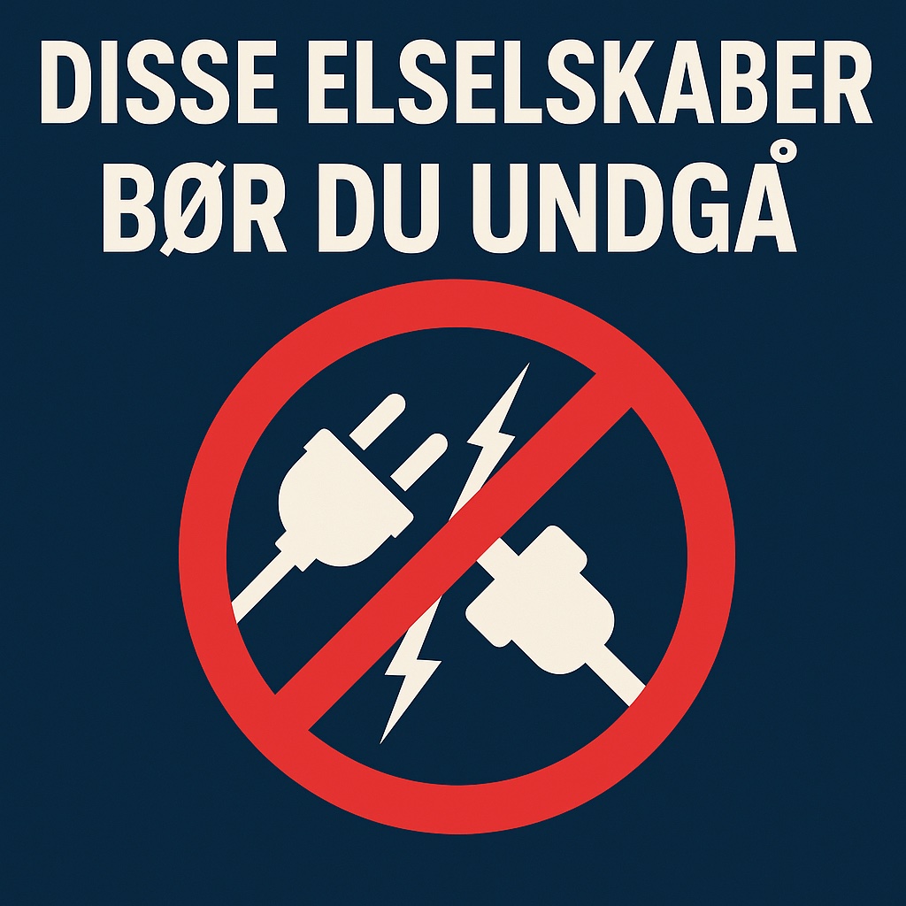 Undgå disse dumpet elselskaber