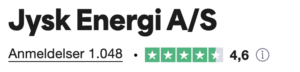jysk energi trustpilot score