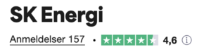 sk energi anmeldelser på trustpilot